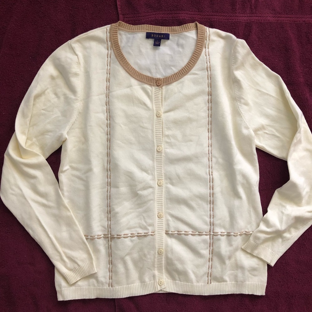 BOGARI SILK CARDIGAN